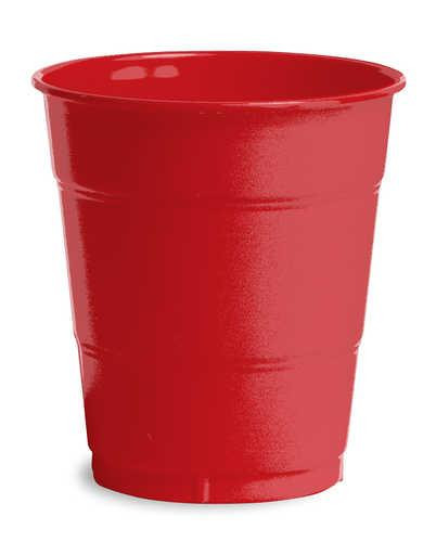 Classic Red 12 oz Plastic Cups