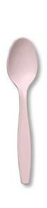 Classic Pink Plastic Spoons Case