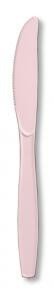 Classic Pink Plastic Knives - 24 ct