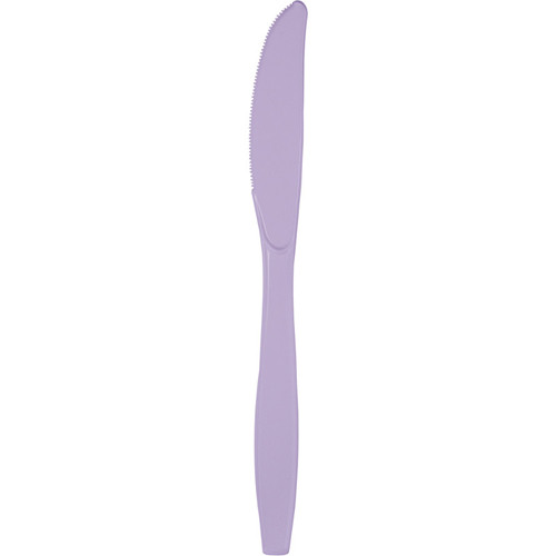 Luscious Lavender Plastic Knives Case