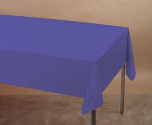 Purple Plastic Table Cover Case 12ct