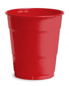 Classic Red 16 oz Plastic Cups