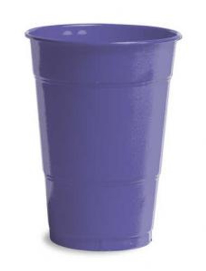 Purple 12 oz Plastic Cups Case - Party Warehouse