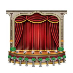 Hollywood Black Tie Stage Props