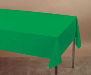 Emerald Green Paper Table Cover Case of 6