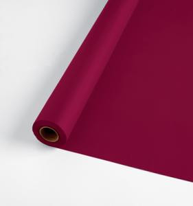 Burgundy Table Cover Roll - 100 ft
