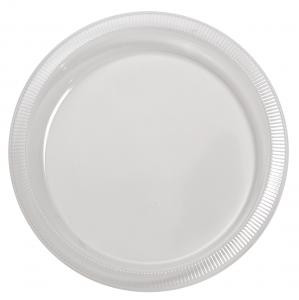 Clear 10.25 Inch Plastic Plates