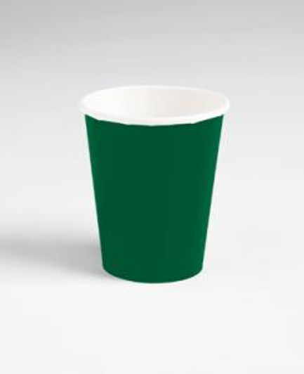 Hunter Green Plastic Cups 16oz 20ct