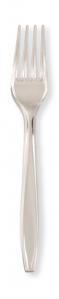Clear Plastic Forks - 24 ct