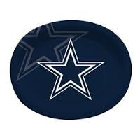 Dallas Cowboys 10 Inch Paper Plates