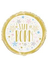 A Star is Born Baby Shower Foil Balloon - 18 in