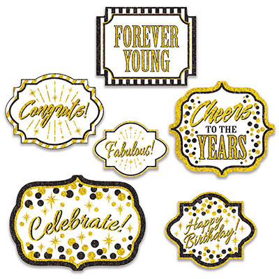 Forever Young Cutouts - 6 pieces