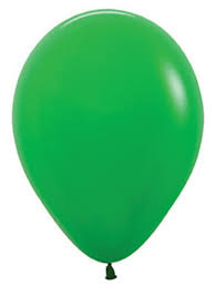Sempertex Deluxe Shamrock Green 5" Balloons - 100 count