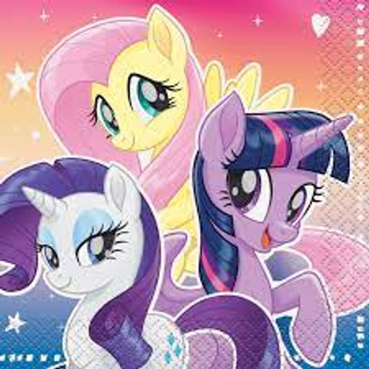 My Little Pony Beverage Napkins - 16 ct