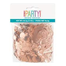 Jumbo Rose Gold Floral Foil Table Scatter - 2 oz