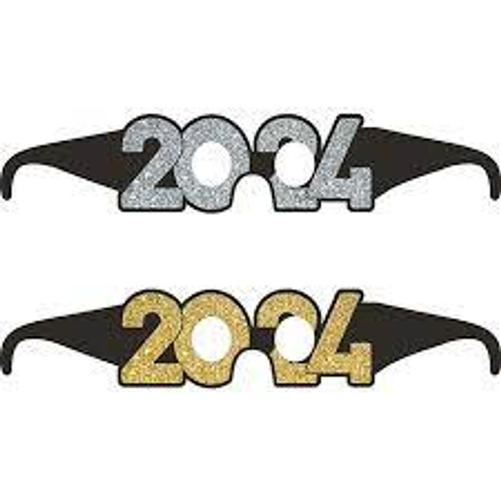 2024 Paper Favor Glasses - 6 count