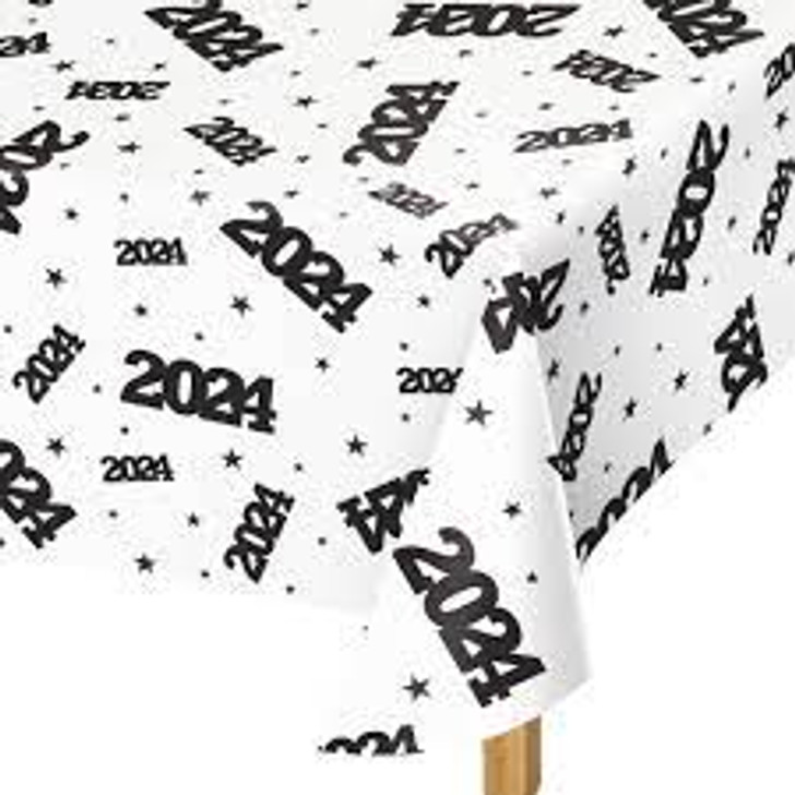 2024 Plastic Table Cover - 54 x 108 inches