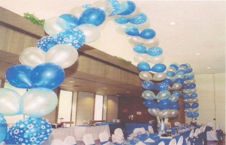 Balloon Double Pearl Arch