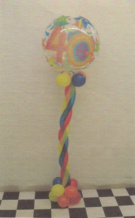 Balloon Twisty Tree with Bubble Balloon