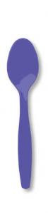Purple Plastic Spoons Case
