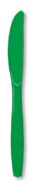 Emerald Green Plastic Knives Case