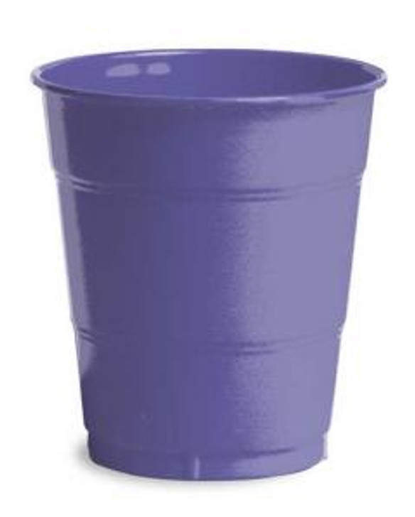 Purple 12 oz Plastic Cups Case