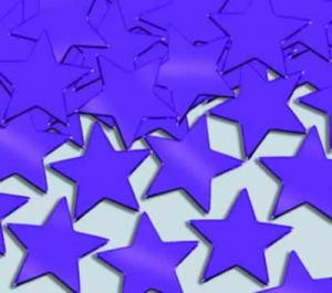 Purple Star-Shaped Fanci-Fetti