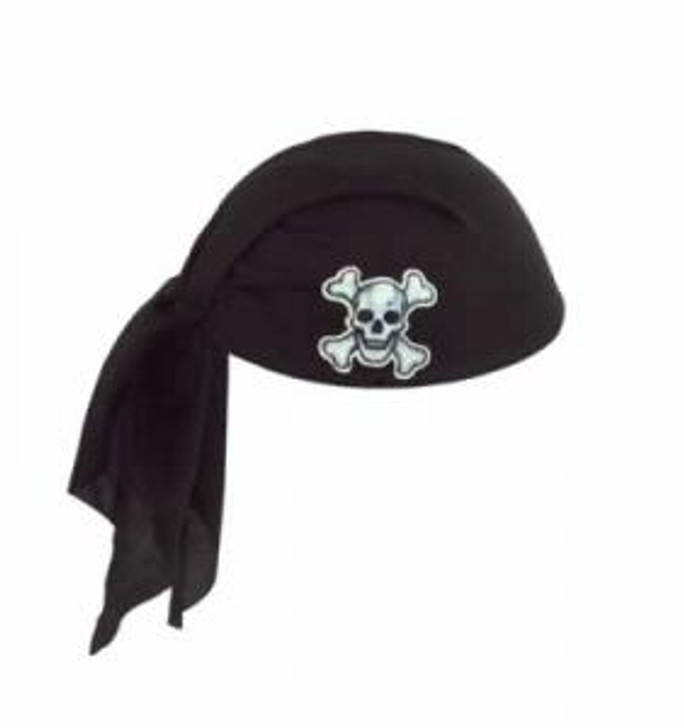 Pirate Scarfs Hat (Black)