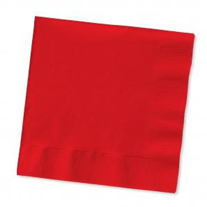 Classic Red Luncheon Napkins - 50 ct