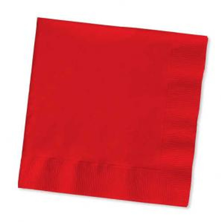 Classic Red Luncheon Napkins Case