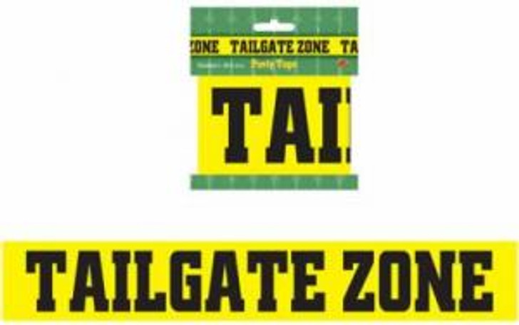 Football Tailgate Zone Party Tape - 20 ft