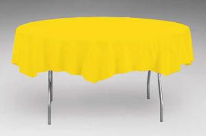 School Bus Yellow Octy-Round Table Cover Case