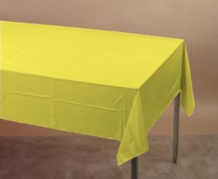 Mimosa Paper Table Cover - 54 in x 108 in