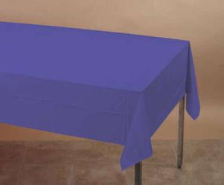 Purple Paper Table Cover Case of 6