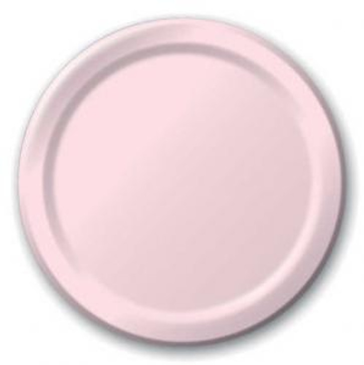 Classic Pink 7 Inch Paper Plates Case