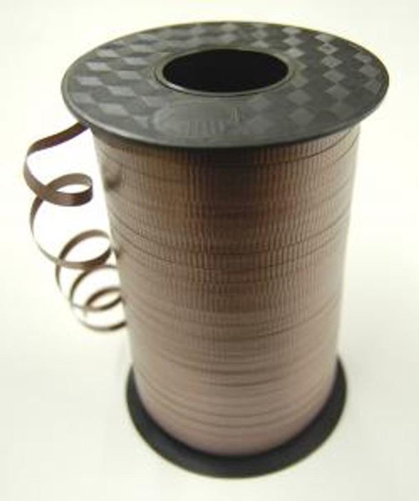 Brown Curling Ribbon 500 Yards