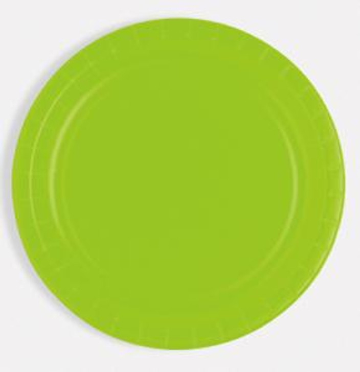 Fresh Lime 7 Inch Paper Plates - 24 ct