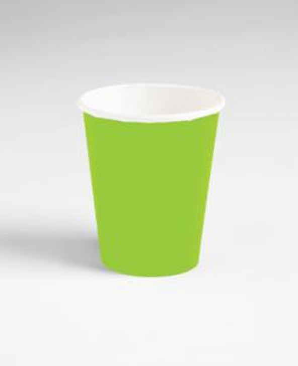 Fresh Lime 9 oz Paper Cups - 24 ct