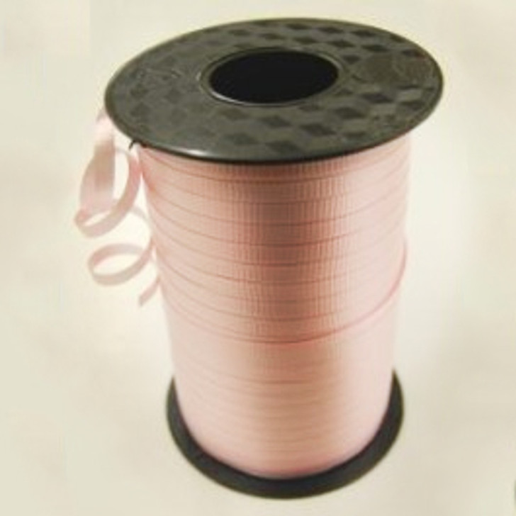 Pastel Pink Metallic Curling Ribbon 500 Feet