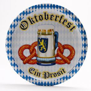 Oktoberfest 9 in Plates - 8 ct