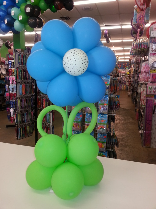 Flower Balloon Centerpiece