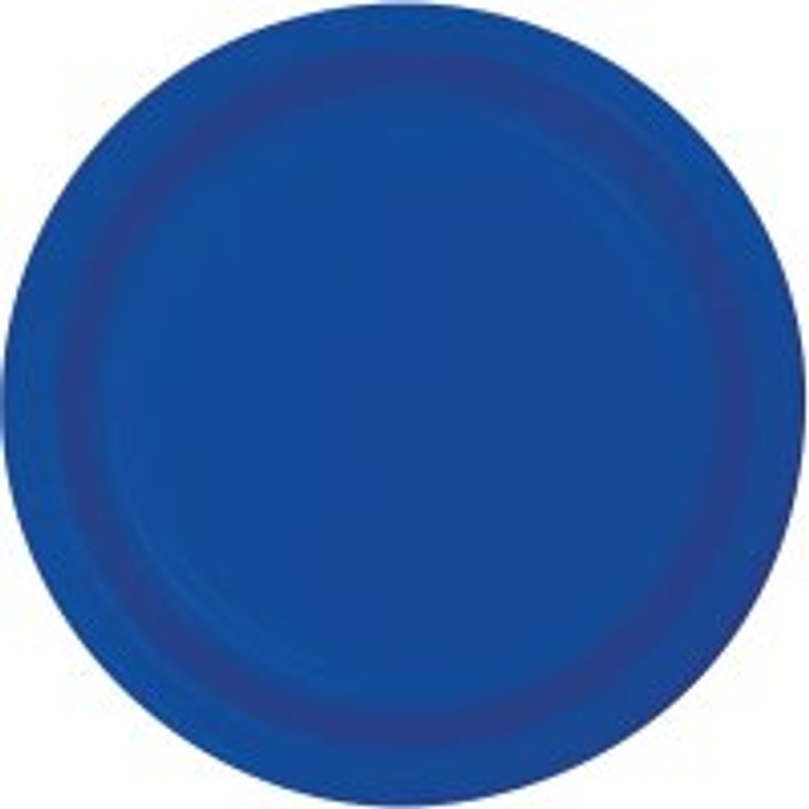 Cobalt 7" Plastic Plates - 20 ct