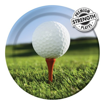 Sports Fanatic Golf 9" Plate