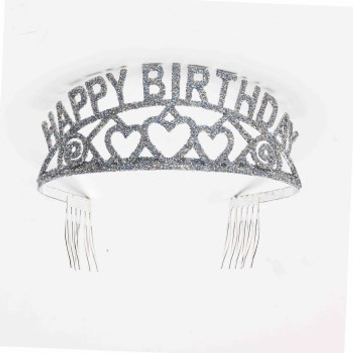 Glitter Happy Birthday Tiara