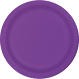 Amethyst 7 Inch Paper Plates - 24ct
