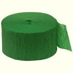 Crepe Paper Streamer Green 500 feet