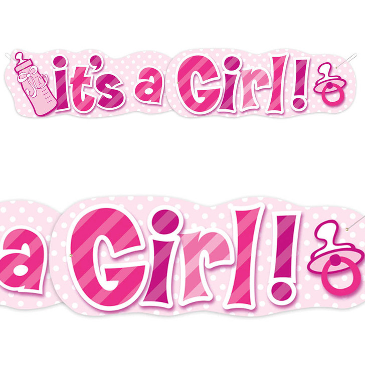 "it's a Girl!" Giant Banner