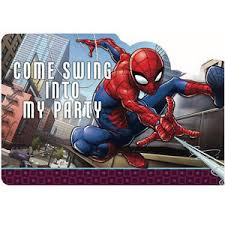 Spider-Man Webbed Wonder Invitations