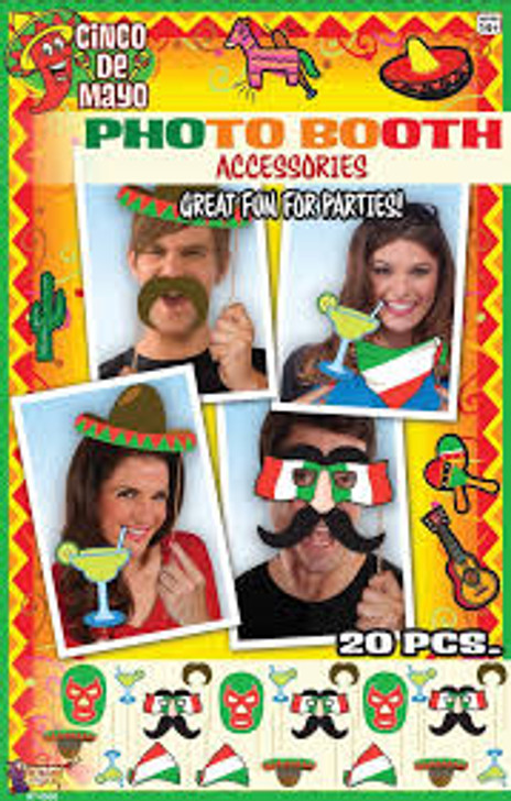 Cinco de Mayo Photo Booth Accessories