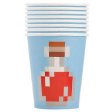 Minecraft 9 oz. Paper Cups - 8 ct